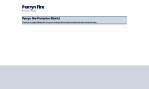 Penrynfire.org thumbnail