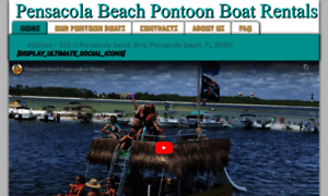 Pensacola-beach-pontoon-boat-rentals.com thumbnail