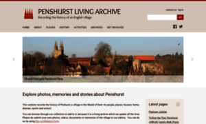 Penshurstlivingarchive.org.uk thumbnail