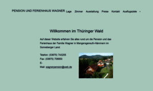 Pension-ferienhaus-wagner.de thumbnail