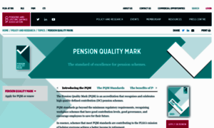 Pensionqualitymark.org.uk thumbnail