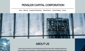 Penslercapital.com thumbnail