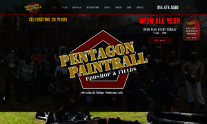 Pentagonpaintball.com thumbnail