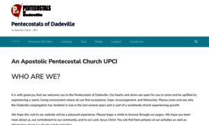 Pentecostalsofdadeville.com thumbnail