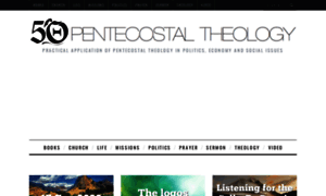 Pentecostaltheology.com thumbnail