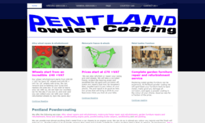 Pentlandpowdercoating.co.uk thumbnail