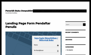 Penulis.penerbitdeepublish.com thumbnail
