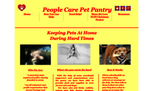 Peoplecarepetpantry.com thumbnail