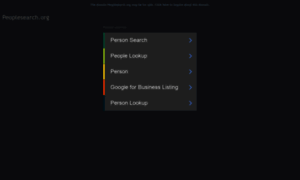 Peoplesearch.org thumbnail