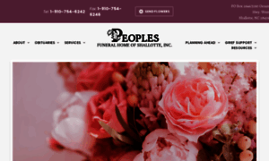 Peoplesfuneralhomeofshallotte.com thumbnail