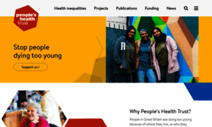 Peopleshealthtrust.org.uk thumbnail