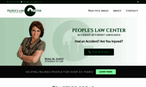 Peopleslawcenter.net thumbnail