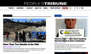 Peoplestribune.org thumbnail