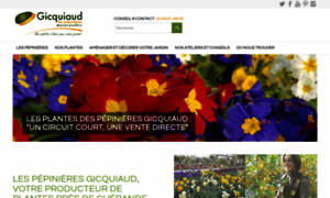 Pepinieres-gicquiaud.fr thumbnail