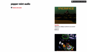 Pepper-mint-audio.itch.io thumbnail