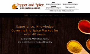 Pepperandspiceconsulting.com thumbnail