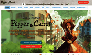 Peppercarrot.com thumbnail
