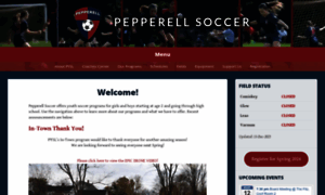 Pepperellsoccer.org thumbnail