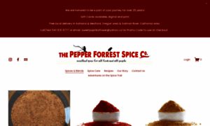 Pepperforrestspicecompany.com thumbnail