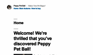 Peppypetball.co thumbnail