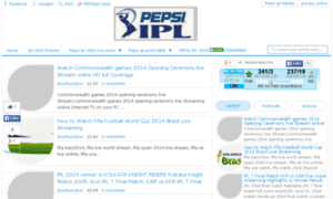 Pepsiipl72014livescorestreaming.in thumbnail