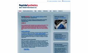 Peptidesynthetics.co.uk thumbnail