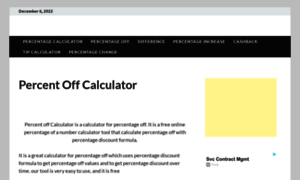Percentage-off-calculator.com thumbnail