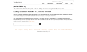 Perdre-5-kilos.org.websitetrafficspy.com thumbnail