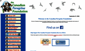 Peregrine-foundation.ca thumbnail