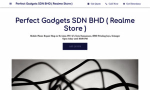 Perfect-gadgets-sdn-bhd-realme-store.business.site thumbnail