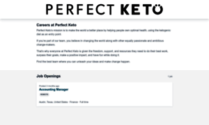 Perfect-keto.workable.com thumbnail