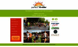 Perfect10miler.com thumbnail