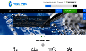 Perfectelectronicparts.com thumbnail