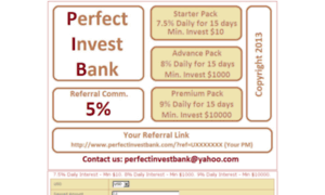 Perfectinvestbank.com thumbnail