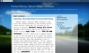 Perfectmoneybtcaddersoftware.blogspot.com thumbnail