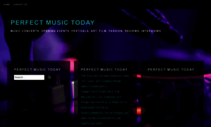 Perfectmusictoday.com thumbnail