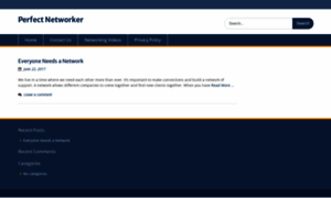 Perfectnetworker.com thumbnail