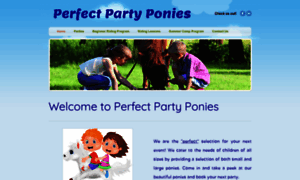 Perfectpartyponies.com thumbnail