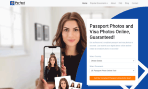 Perfectpassportphotos.com thumbnail