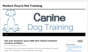 Perfectpoochpettraining.com thumbnail