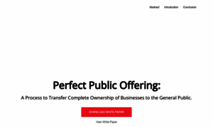 Perfectpublicoffering.com thumbnail