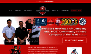 Perfectstarhvac.com thumbnail