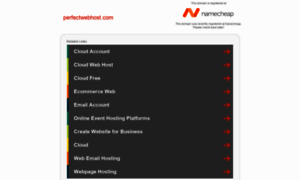 Perfectwebhost.com thumbnail