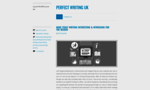 Perfectwritinguk.wordpress.com thumbnail