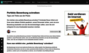 Perfekte-bewerbung-schreiben.com thumbnail