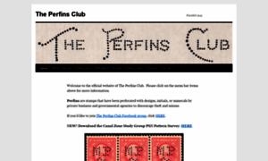 Perfins.org thumbnail