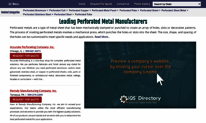 Perforated-metals.com thumbnail