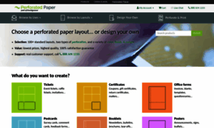 Perforatedpaper.com thumbnail