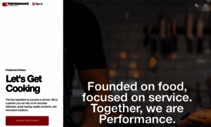 Performancefoodservice.com thumbnail