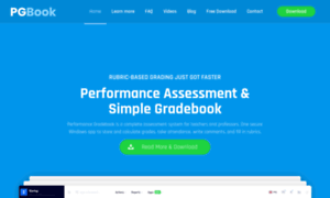 Performancegradebook.com thumbnail